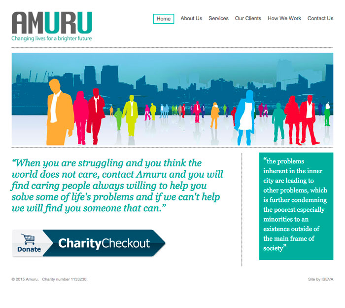 AMURU Charity Website